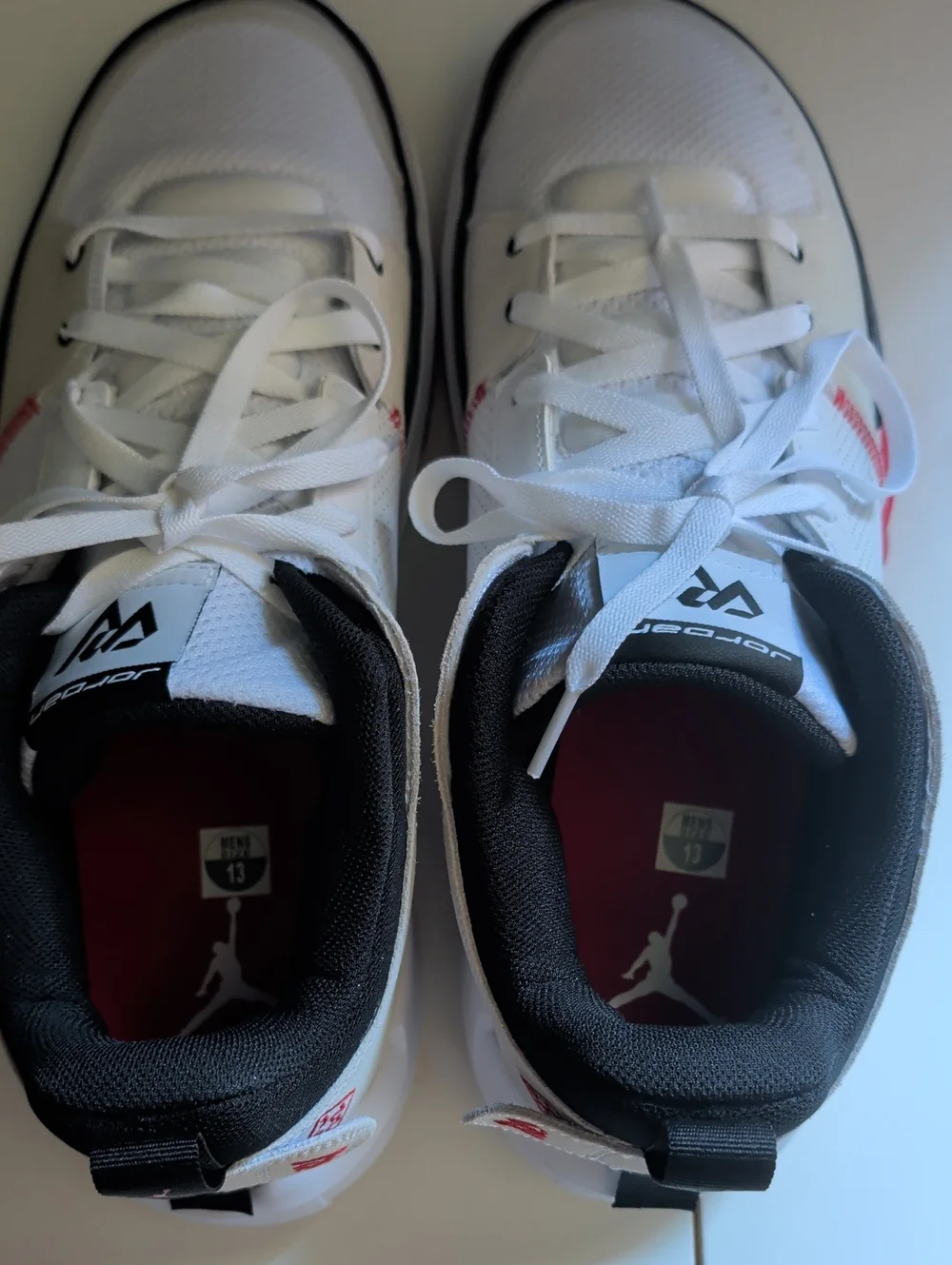 Nike Air Jordan Westbrook One Take 5 Basketball Shoes White/Red FD2335-106 - Picture 6 of 6